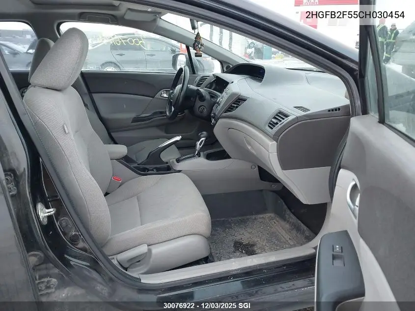 2HGFB2F55CH030454 2012 Honda Civic Lx