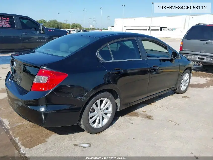19XFB2F84CE063112 2012 Honda Civic Ex