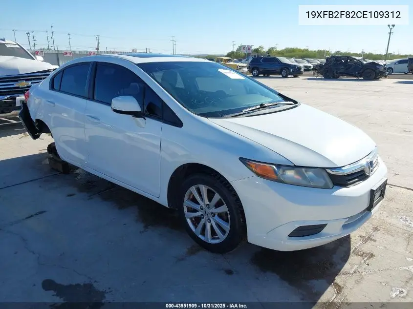 19XFB2F82CE109312 2012 Honda Civic Ex