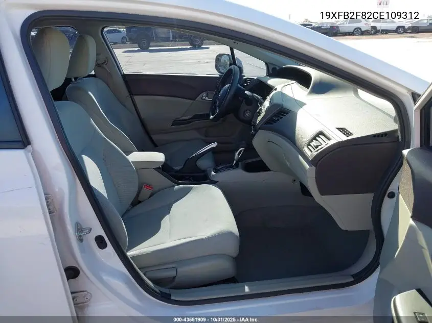 19XFB2F82CE109312 2012 Honda Civic Ex