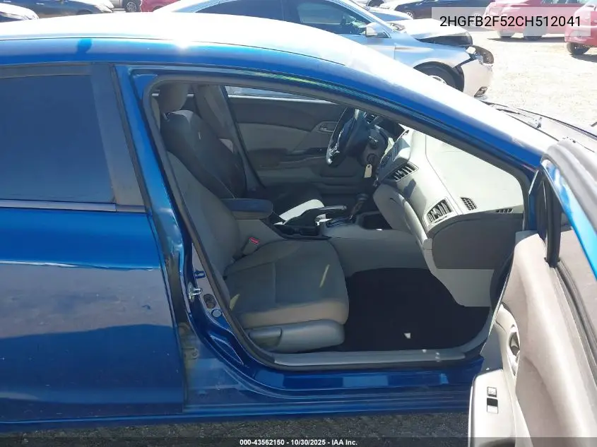 2HGFB2F52CH512041 2012 Honda Civic Lx