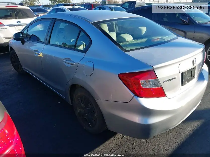 19XFB2F53CE385696 2012 Honda Civic Lx