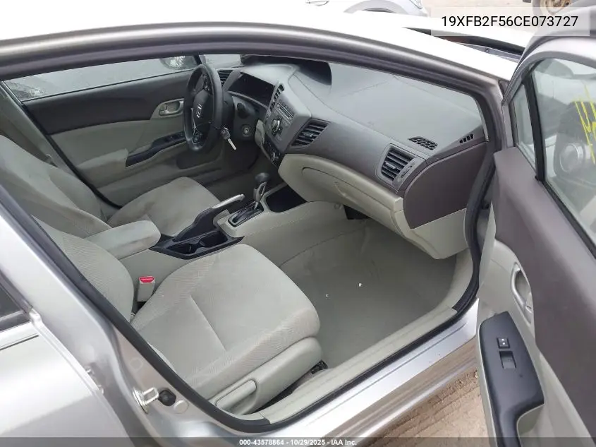 19XFB2F56CE073727 2012 Honda Civic Lx