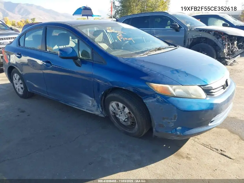 19XFB2F55CE352618 2012 Honda Civic Lx