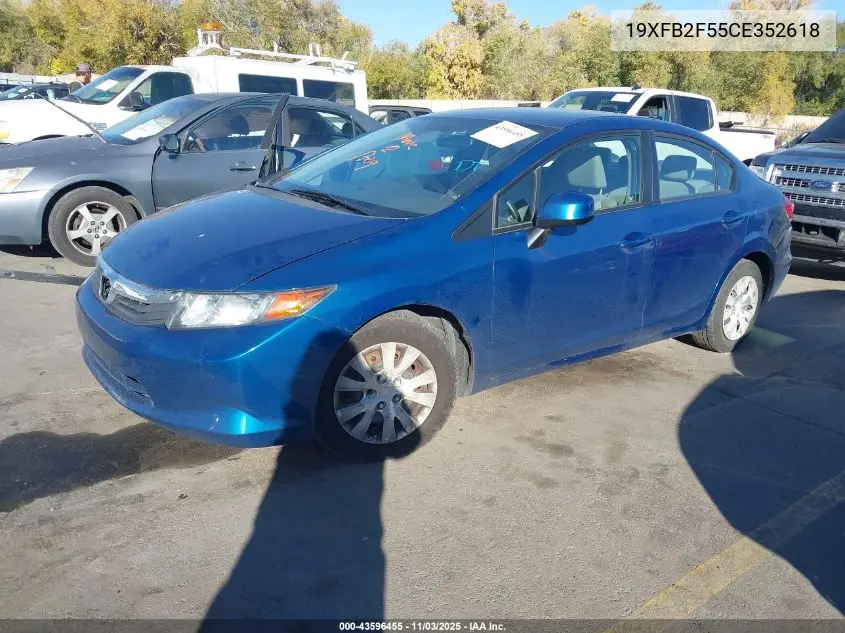 19XFB2F55CE352618 2012 Honda Civic Lx