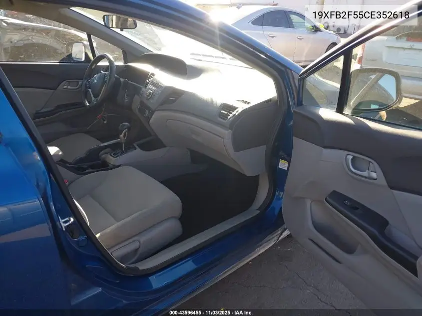 19XFB2F55CE352618 2012 Honda Civic Lx