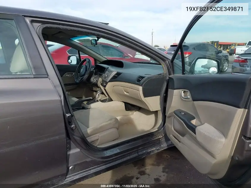 19XFB2F52CE349871 2012 Honda Civic Lx