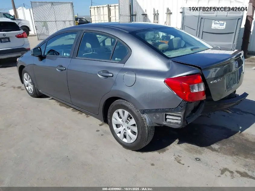 19XFB2F5XCE342604 2012 Honda Civic Lx