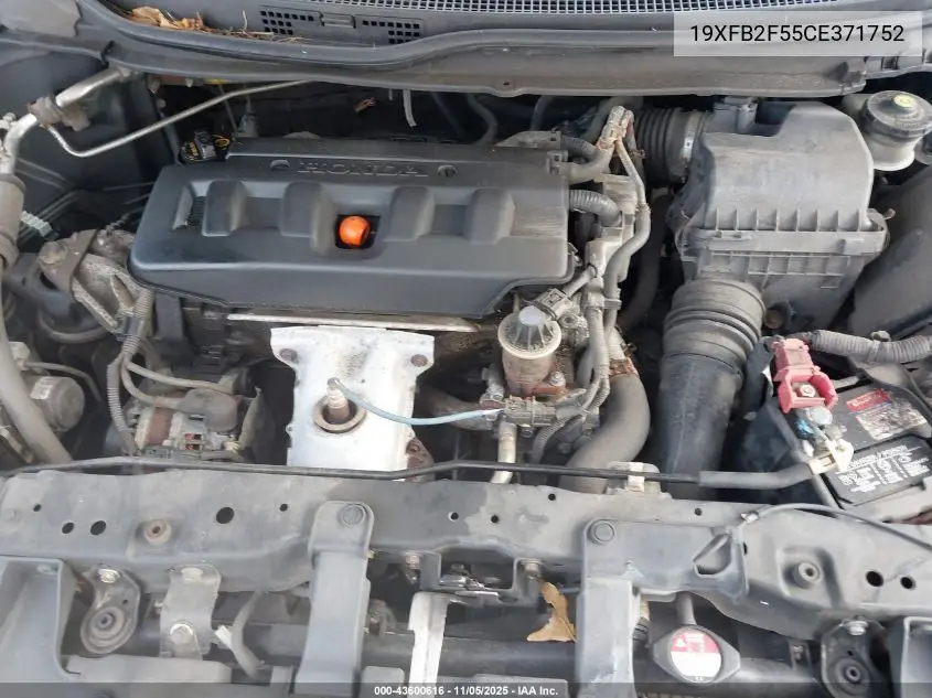 19XFB2F55CE371752 2012 Honda Civic Lx