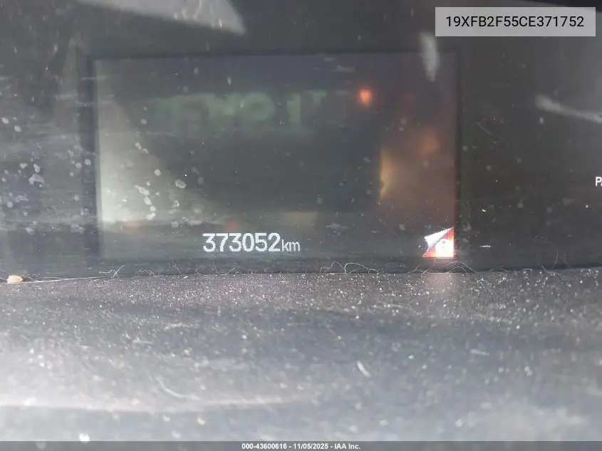 19XFB2F55CE371752 2012 Honda Civic Lx