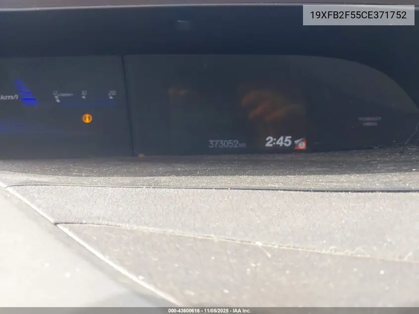 19XFB2F55CE371752 2012 Honda Civic Lx