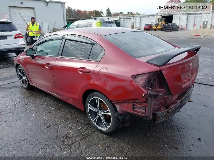 JHMFB2F57CS003049 2012 Honda Civic Lx