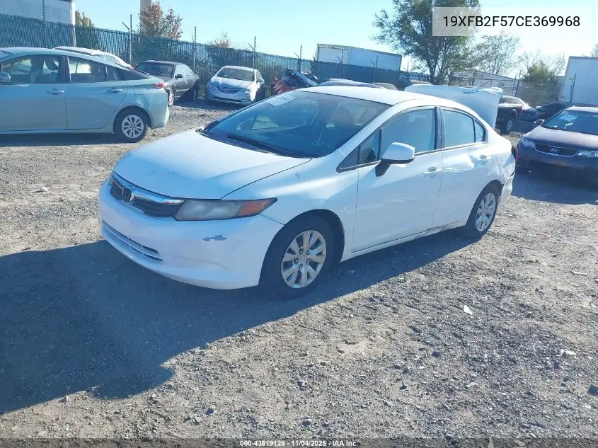 19XFB2F57CE369968 2012 Honda Civic Lx
