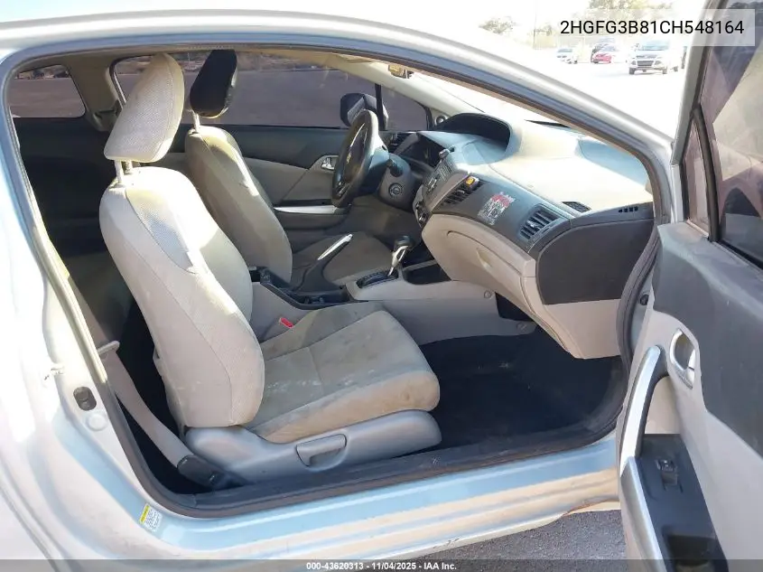 2HGFG3B81CH548164 2012 Honda Civic Ex