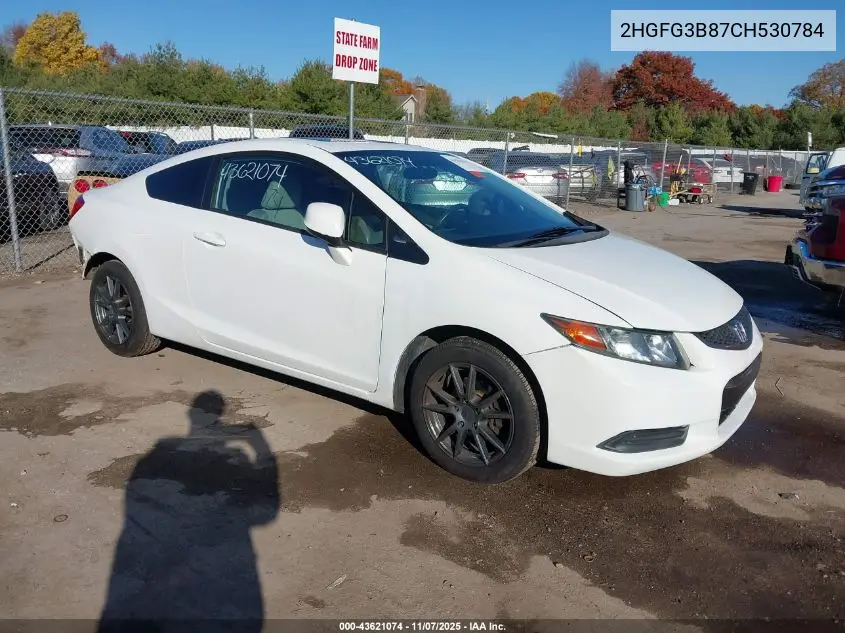 2HGFG3B87CH530784 2012 Honda Civic Ex