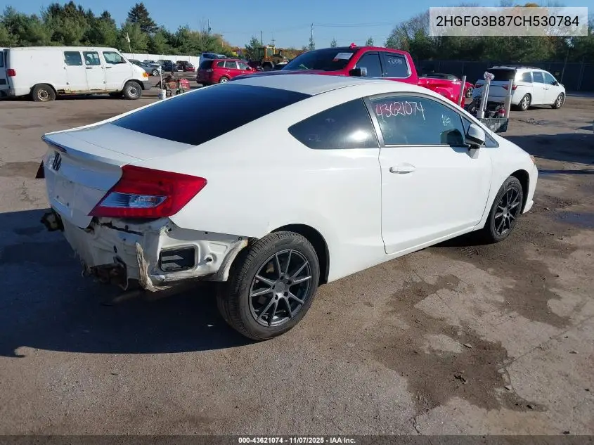 2HGFG3B87CH530784 2012 Honda Civic Ex