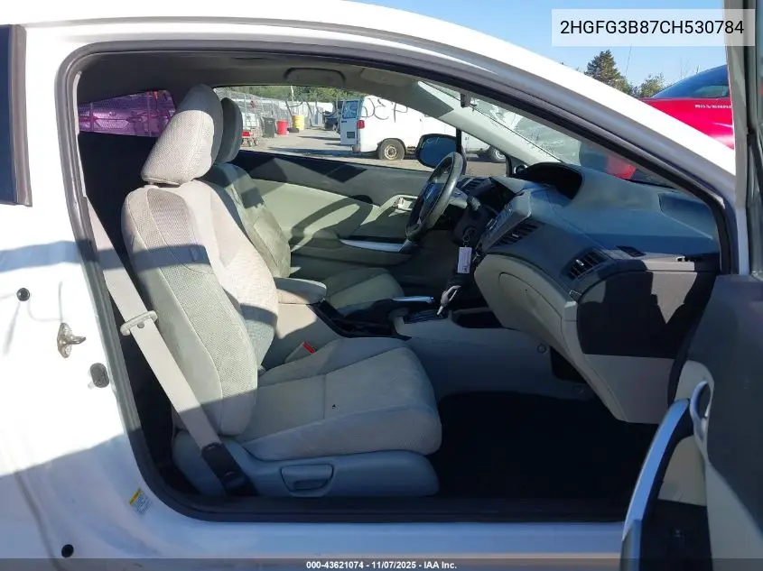 2HGFG3B87CH530784 2012 Honda Civic Ex