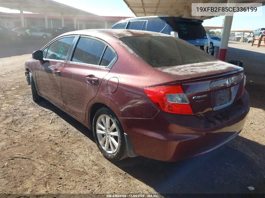19XFB2F85CE336199 2012 Honda Civic Ex