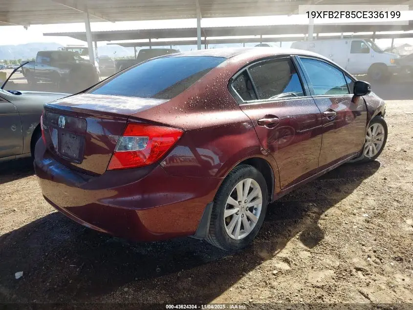 19XFB2F85CE336199 2012 Honda Civic Ex