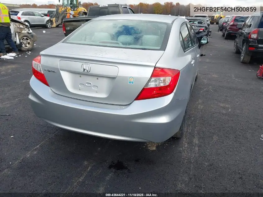 2HGFB2F54CH500859 2012 Honda Civic Lx