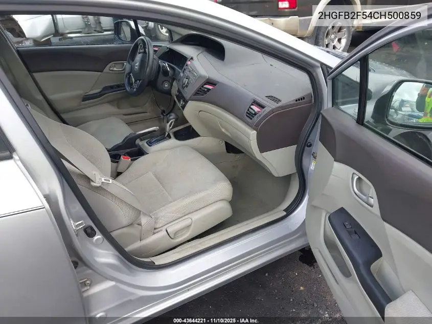 2HGFB2F54CH500859 2012 Honda Civic Lx