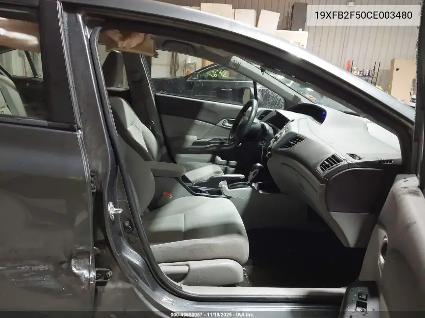 19XFB2F50CE003480 2012 Honda Civic Lx