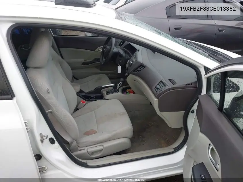19XFB2F83CE013382 2012 Honda Civic Ex