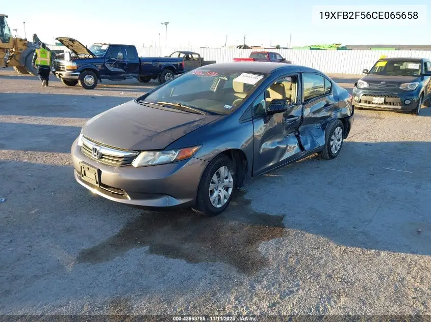 19XFB2F56CE065658 2012 Honda Civic Lx