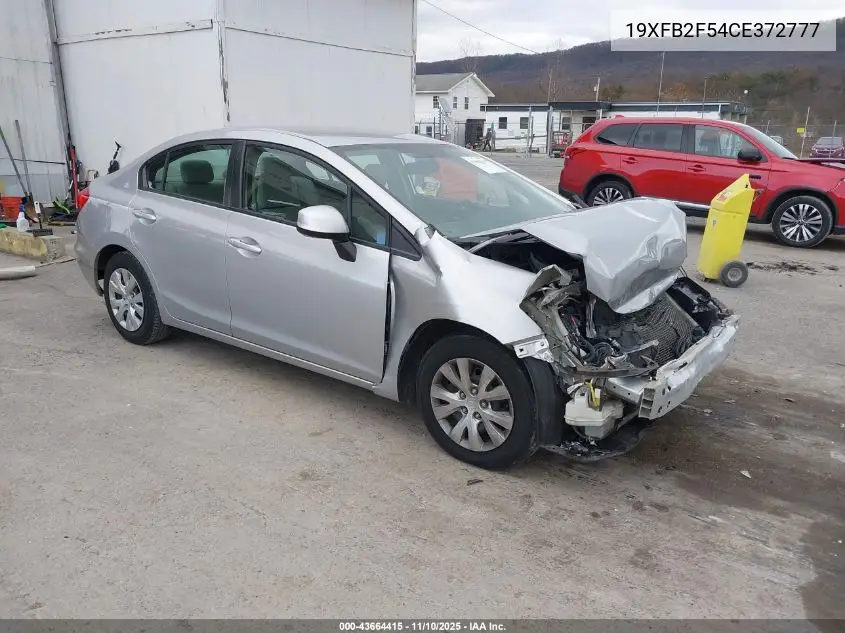 19XFB2F54CE372777 2012 Honda Civic Lx