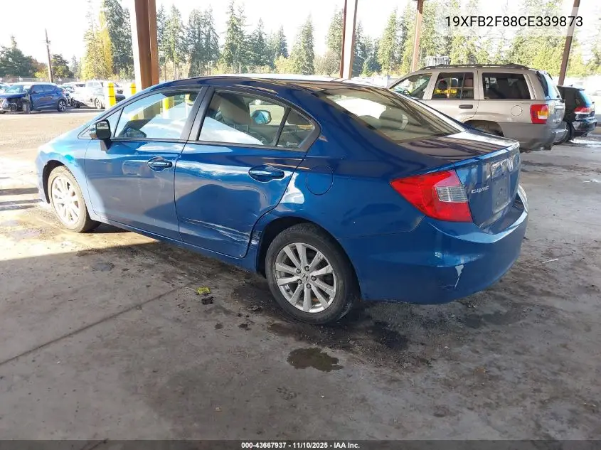 19XFB2F88CE339873 2012 Honda Civic Ex