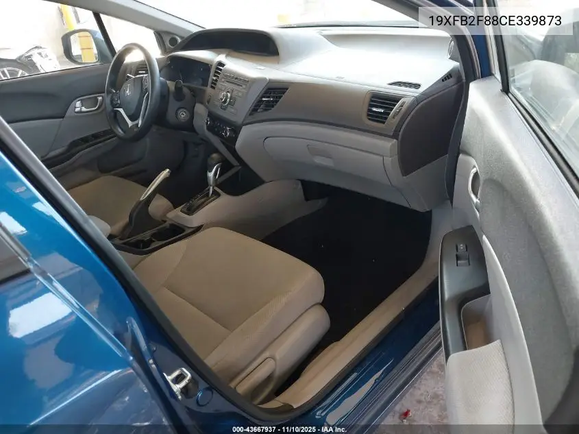 19XFB2F88CE339873 2012 Honda Civic Ex
