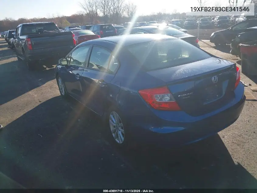 19XFB2F83CE341546 2012 Honda Civic Ex