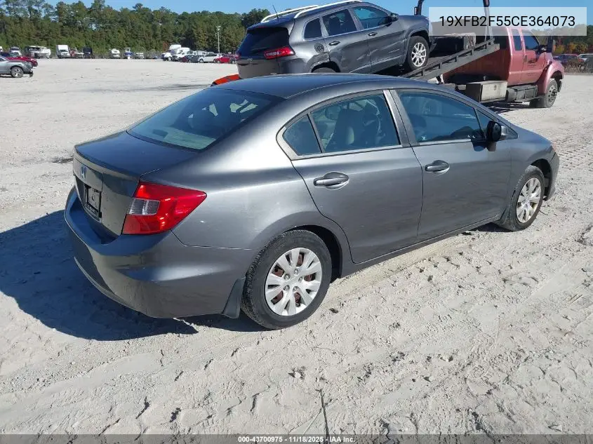 19XFB2F55CE364073 2012 Honda Civic Lx
