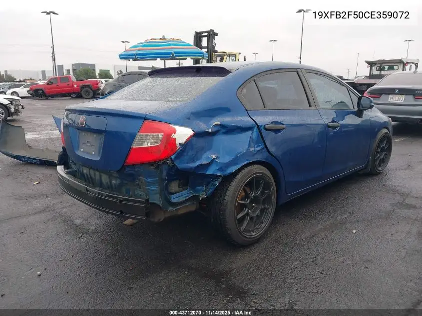 19XFB2F50CE359072 2012 Honda Civic Lx