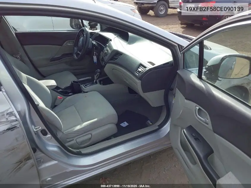19XFB2F58CE090139 2012 Honda Civic Lx