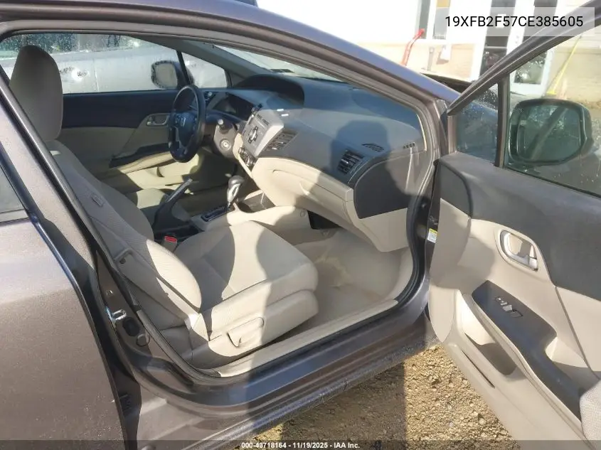 19XFB2F57CE385605 2012 Honda Civic Lx