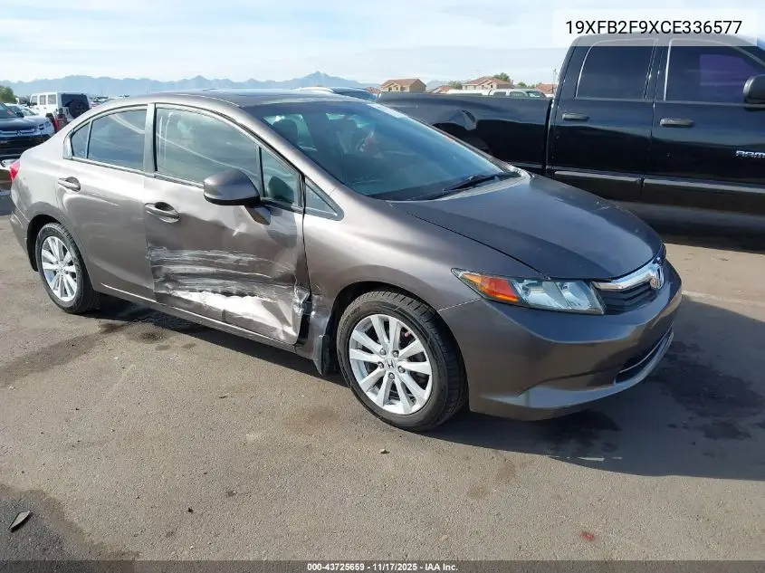 19XFB2F9XCE336577 2012 Honda Civic Ex-L