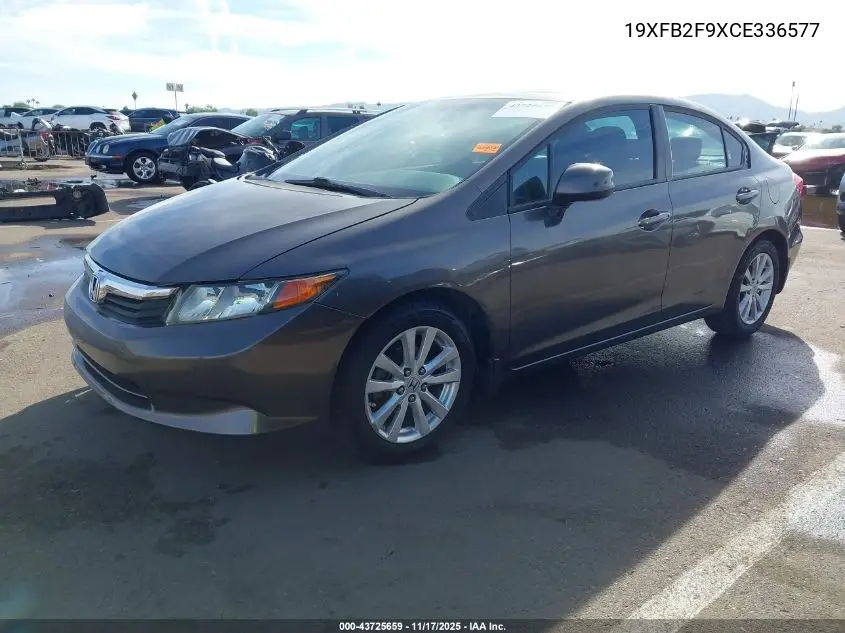 19XFB2F9XCE336577 2012 Honda Civic Ex-L