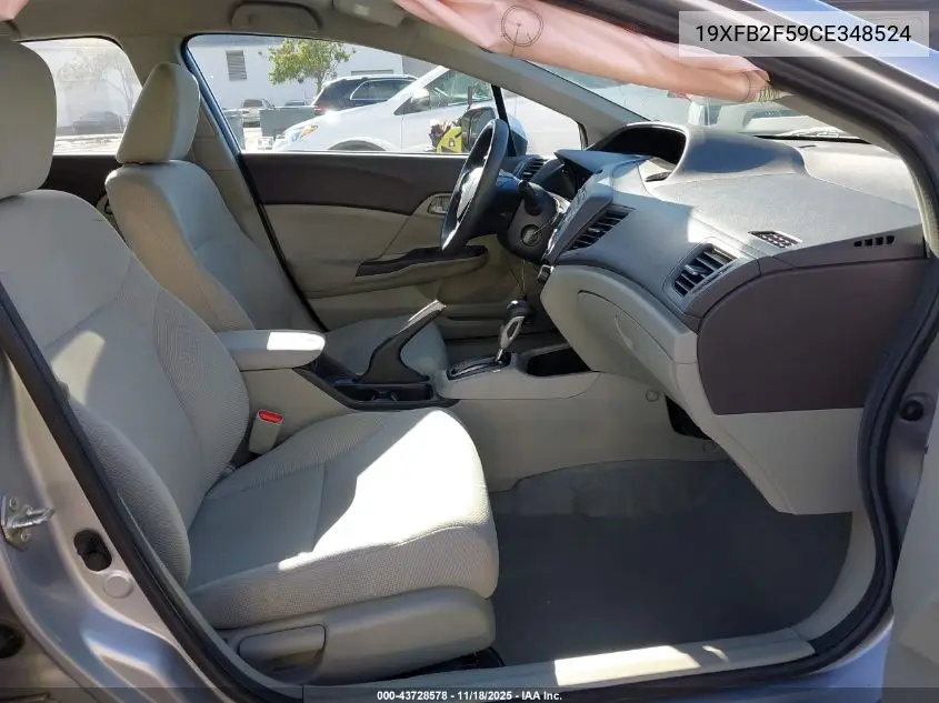 19XFB2F59CE348524 2012 Honda Civic Lx