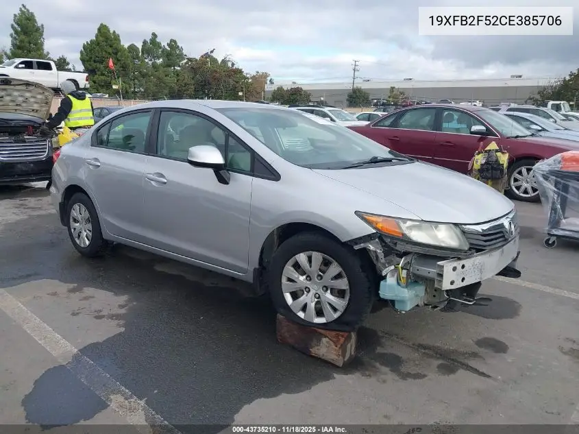 19XFB2F52CE385706 2012 Honda Civic Lx