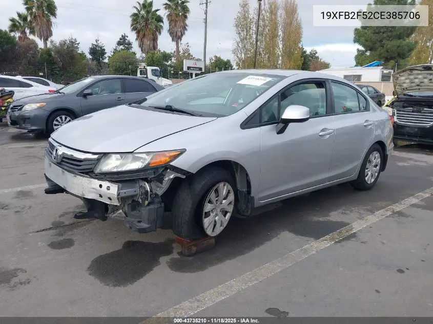 19XFB2F52CE385706 2012 Honda Civic Lx