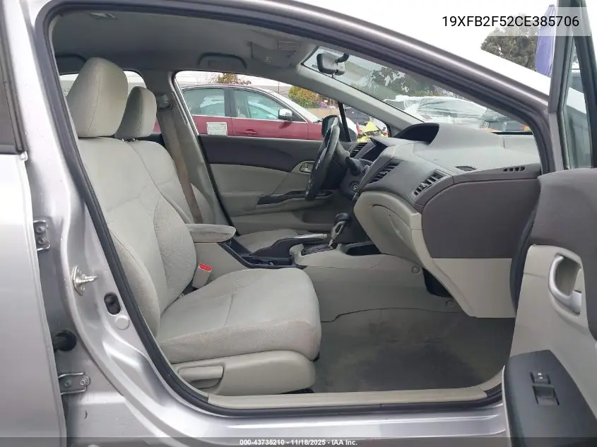 19XFB2F52CE385706 2012 Honda Civic Lx