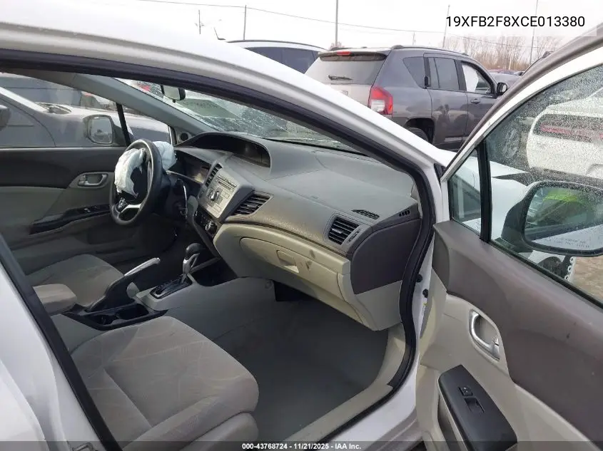 19XFB2F8XCE013380 2012 Honda Civic Ex
