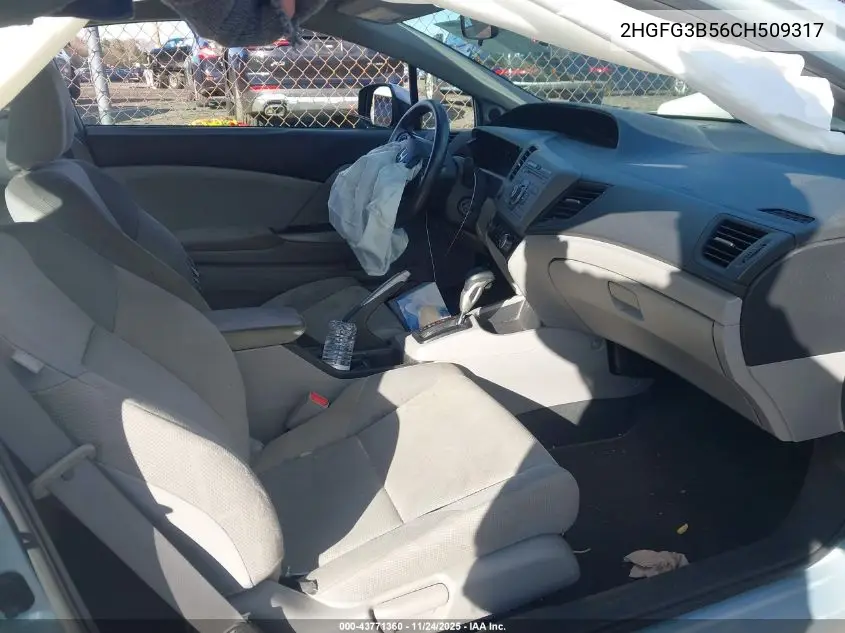 2HGFG3B56CH509317 2012 Honda Civic Lx