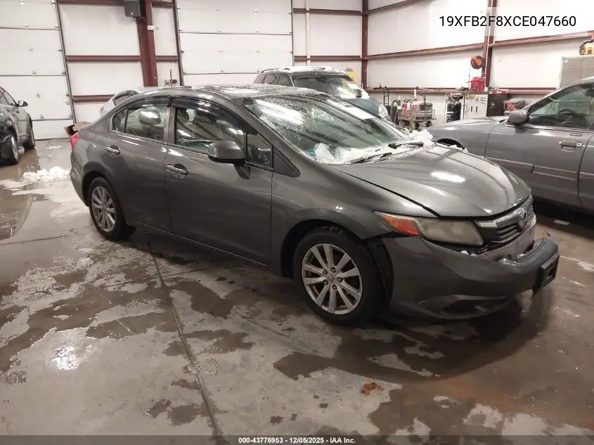 19XFB2F8XCE047660 2012 Honda Civic Ex