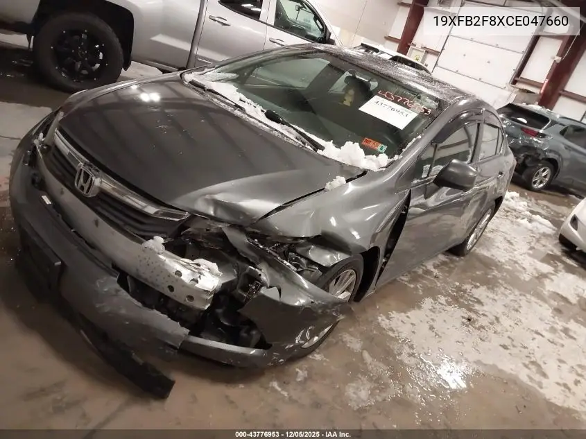 19XFB2F8XCE047660 2012 Honda Civic Ex