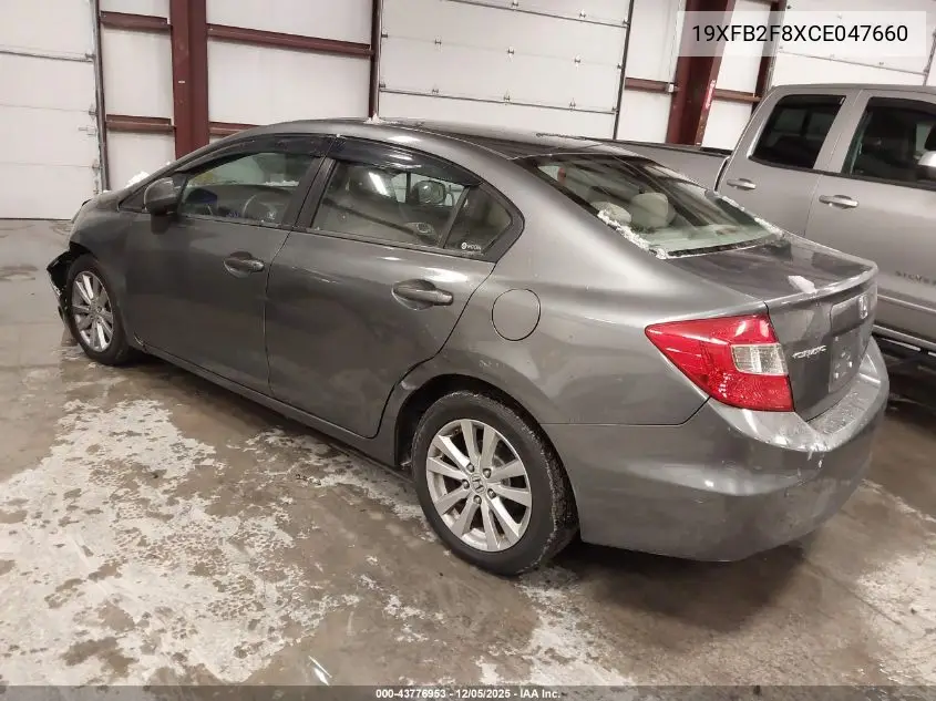 19XFB2F8XCE047660 2012 Honda Civic Ex
