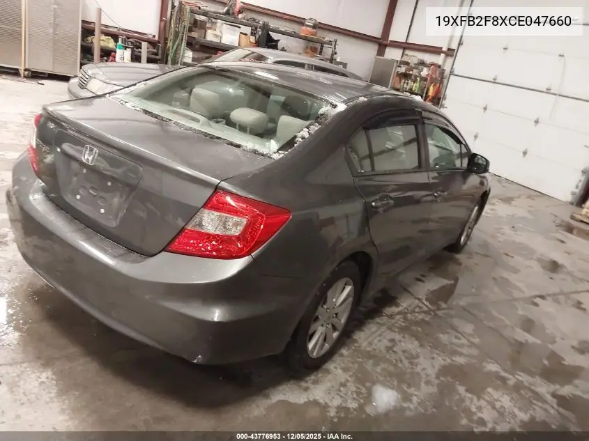 19XFB2F8XCE047660 2012 Honda Civic Ex