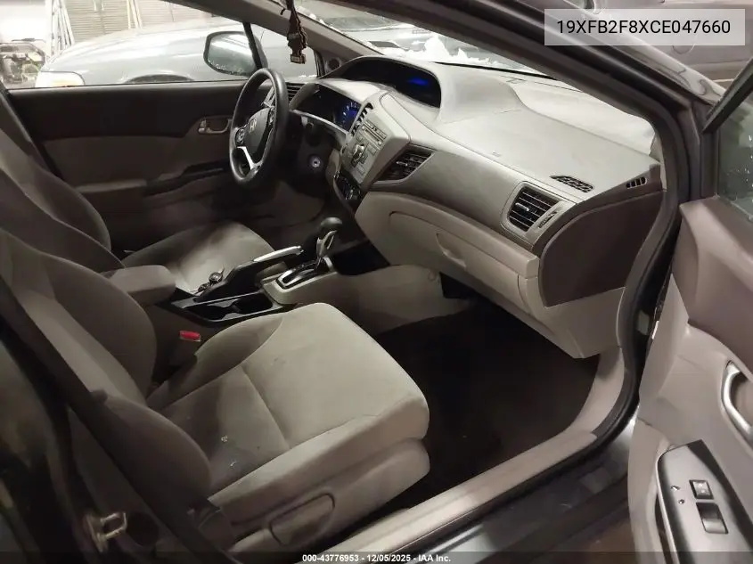 19XFB2F8XCE047660 2012 Honda Civic Ex