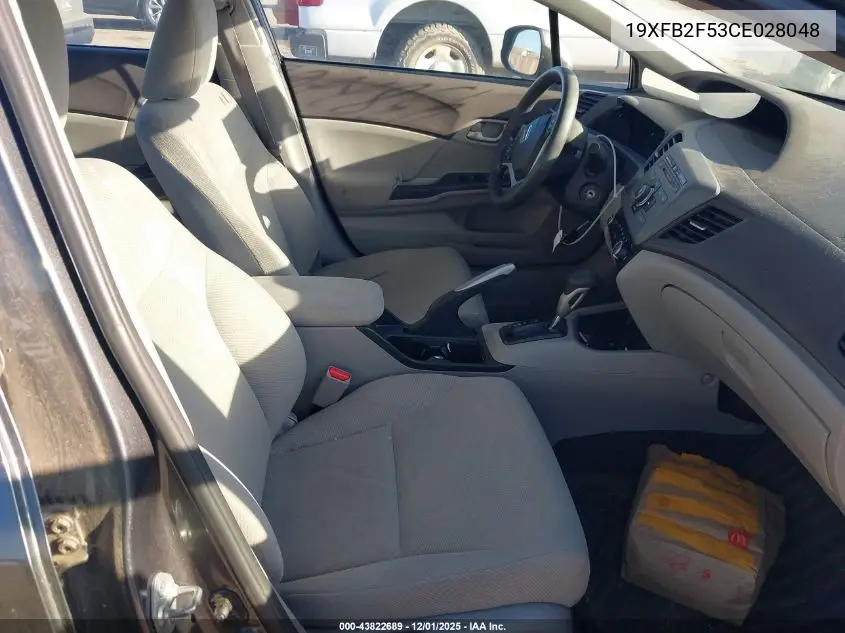 19XFB2F53CE028048 2012 Honda Civic Lx
